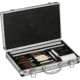 Game Raider 35 Piece Universal Gun Cleaning Kit w/ heavy-duty silver finish aluminum carrying/storage case RG0025