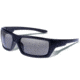 Gargoyles Khyber Sunglasses w/ Matte Black Frame, Smoke Polarized Lens GAR10700083