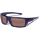 Gargoyles Khyber Sunglasses w/ Matte Dark Red Frame, Brown Polarized w/Silver Mirror GAR10700085