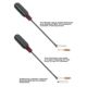 GG&amp;G Ruger Mini-14 Chamber Cleaning Tool, Black, GGG-1443