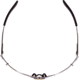 Girls With Guns Afire Protective Shooting Safety Glasses, Gold Frame, Clear Lenses, One Size, 2370