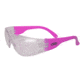 Global Vision Rider Shooting Glasses, Gloss Neon Pink Frame with Clear Lens 4002628