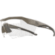 Glock Crossover Tactical Glasses, Desert Tan Frame, Clear Lens, AS41037
