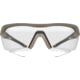 Glock Crossover Tactical Glasses, Desert Tan Frame, Clear Lens, AS41037