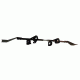 Demo,Great Day CL1500 Center-Lok Overhead Gun Rack For Trucks Aluminum 2 Guns