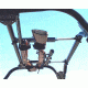 Great Day Quick-Draw Overhead Gun Rack, Black, Fits 15-23in Rollbar Depth, QD855-OGR
