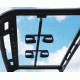 Great Day Quick-Draw Overhead Gun Rack, Black, Fits 42-45in rollbar depth QD860-OGR