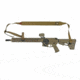 Grey Ghost Gear SD Basic Sling, Hypalon, 70D Ripstop Nylon, Coyote Brown 9033-14