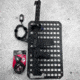 EDEMO Grey Man Tactical Locking Rifle Rack Kit w/SC-6, Standard Buttstock Cup Kit, Black, 000012, EDEMO1