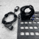 EDEMO Grey Man Tactical Locking Rifle Rack Kit w/SC-6, Standard Buttstock Cup Kit, Black, 000012, EDEMO1