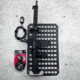 Grey Man Tactical Locking Rifle Rack Kit w/SC-6, XL Buttstock Cup Kit, Black, 000013