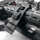Grey Man Tactical Rifle Rack Rubber Clamps, Black, 000068