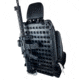 Grey Man Tactical Vehicle Rifle Rack w/XL Buttstock Cup Kit, Rubber Clamp, 15.25 x 25 RMP, Black, 000340