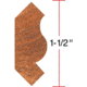 Grizzly Industrial 2in. Crown Moulding - 1in. Bore C2211