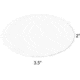 Gun Storage Solutions Gss Blank Paper Oval Tags For Displaying Gun Info 50-pack