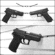 Gun Storage Solutions Gss Slatwall Sniper Left Hand Pull Pistol Display 10-pack