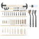 Gunpany 62 Pcs Universal Gun Cleaning Kit, Black, SCCK-20