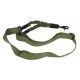 Guntec USA One Point Bungee Sling w/QD Snap Hook, OD Green, 1POINT-G