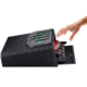 Gunvault GV105019 MiniVault Gun Safe, Illuminated Keypad, Manual Key, GV1050-19