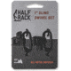 HALF RACK Sling Swivel Set, 2 Psc, 1 in, Black, Small, HR1148