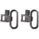 HALF RACK Sling Swivel Set, 2 Psc, 1 in, Black, Small, HR1148