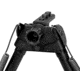 Harris Engineering S-BRM M-LOK Bipod, Rotate Leg Notch, 6-9 in, Black, S-BRM M-LOK