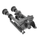 Harris Engineering Ultralight Hinged Base 6-9 Inch Bipod, Black BR