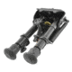 Harris Engineering Ultralight Hinged Base 6-9 Inch Bipod, Black BR