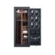 USED Heritage Security Products 24 Gun Fire and Water Safe with E-Lock, Santex Silver, Oversized, 24ESSH, EDEMO1, Used, Condition Like New, Inspect and Rebox