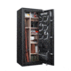 Heritage Security Products 24 Gun Fire and Waterproof Gun Safe with E-Lock, Black Santex, Oversized, 24EBH