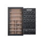 Heritage Security Products 64 Gun Fire and Waterproof Gun Safe with E-Lock, Black Santex, Oversized, 64EBH
