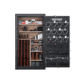 Heritage Security Products 64 Gun Fire and Waterproof Gun Safe with E-Lock, Black Santex, Oversized, 64EBH
