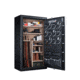 Heritage Security Products 64 Gun Fire and Waterproof Gun Safe with E-Lock, Black Santex, Oversized, 64EBH