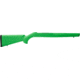 Hogue Ruger 10/22 Rubber OverMolded Stock with Standard Barrel Channel Zombie Green 22005
