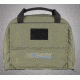 HOGUE Gear Medium Pistol Bag w/ Front Pocket and Handles, OD Green 9in. Tall 12in. Long 59251