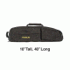Hogue Gear Medium Double Rifle Bag w/ Front Pocket and Handles, Black, 10in H x 40in L 59450