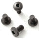 Hogue Grip Screws For Government and Officers Models Hex Head Black Package of Four 45009