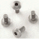 Hogue Grip Screws For Government and Officers Models Hex Head Stainless Steel Package of Four 45019