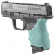 Hogue HandAll Beavertail Grip Sleeve - Springfield Armory Hellcat, Aqua, 18314