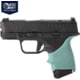 Hogue HandAll Beavertail Grip Sleeve - Springfield Armory Hellcat, Aqua, 18314