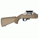 Hogue Ruger 10/22 Takedown Rubber OverMold Stock w/ STD Barrel Channel Flat Dark Earth, 21340