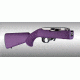 Hogue Ruger 10/22 Takedown Rubber OverMold Stock w/ STD Barrel Channel Purple, 21046