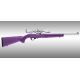 Hogue Ruger 10/22 Takedown Rubber OverMold Stock w/ STD Barrel Channel Purple, 21046