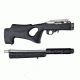 Hogue Ruger 10/22 Takedown Thumbhole Rubber OverMold Stock Only Channel Black, 21060