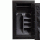 Hollon Safe Fireproof, Drill &amp; Ballistic Resistant Gun Safe w/ Sargent &amp; Greenleaf Type 1 Electronic Lock, Black, Medium, CS-24E