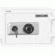 Hollon Safe Hollon HS-310E Home Safe, White, Small HS-310E