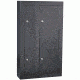 Homak 8 Gun Cabinet Double Door - Silver