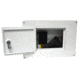 Homak Between Studs Wall Safe mounted