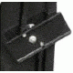 Homak First Watch 10 Gun Steel Cabinet - Closeup of Oversized Locking Plate &amp; Reinforced Door Frame