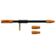 Hoppe's 9 Hoppes Universal Bore Guide w/Three Interchangeable Tips For Bolt Action Fi UBG